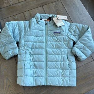 Patagonia Baby Kids Toddler Reversible Down Sweater Hoody Size 4T Coat